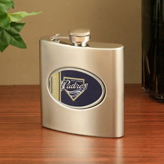 San Diego Padres Stainless Steel Flask