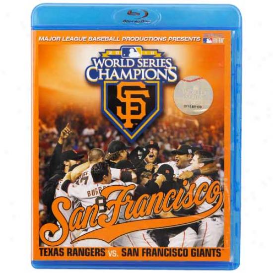 San Francisco Giants 2010 World Series Champions Highlights Blu-ray Dvd