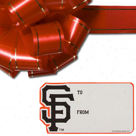 San Francisco Giants 3-pack Team Gift Tag Sheets