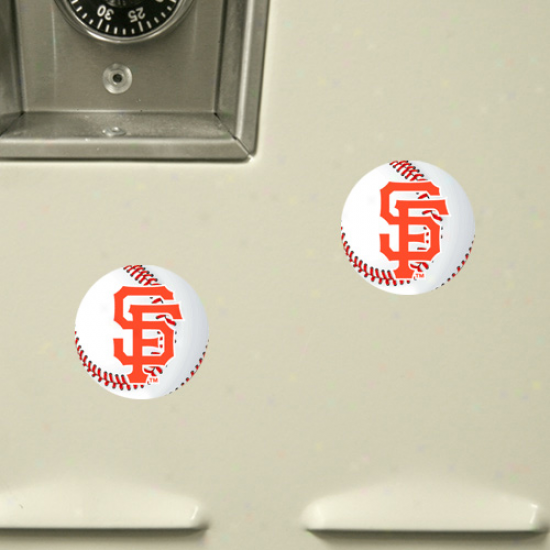 San Francisco Giants 6-pack Baseball Magnet Sheet