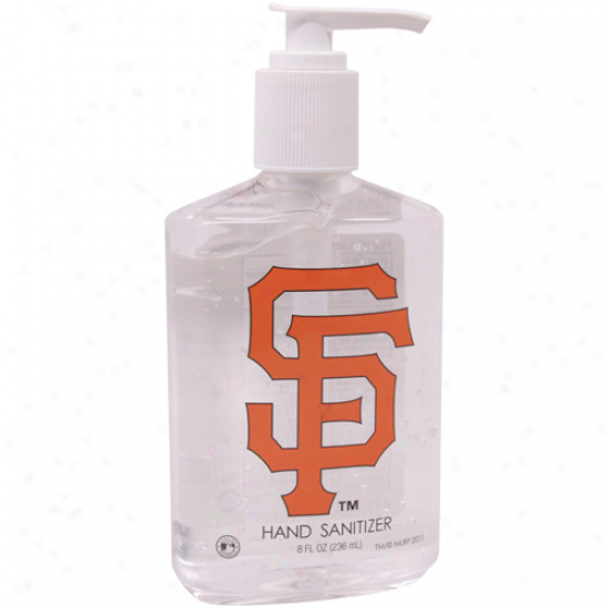 San Francisco Giants 8oz. Hand Sanitizer Dispenser