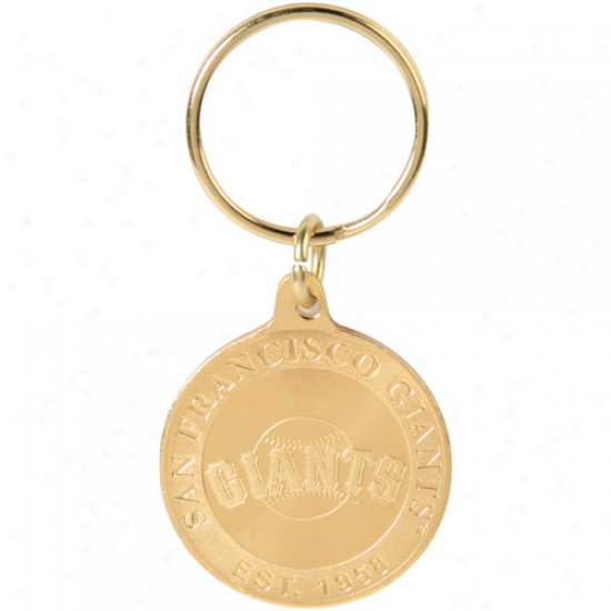 San Francisco Giants Alloy of copper Coin Keychain