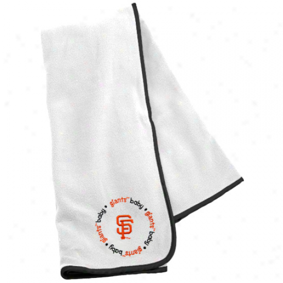 San Francisco Giants Infant Cotton Receibing Blanket