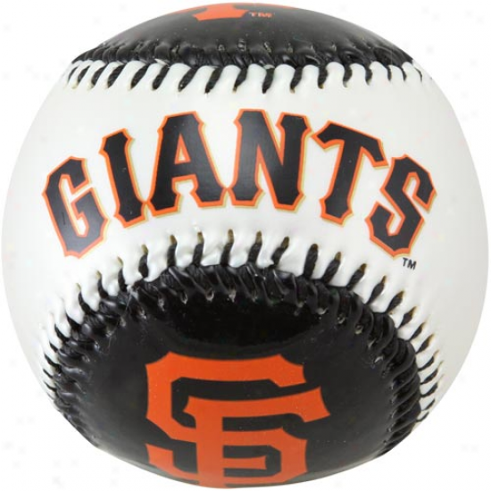 San Francisco Giants Metallic Soft Strike Baseball