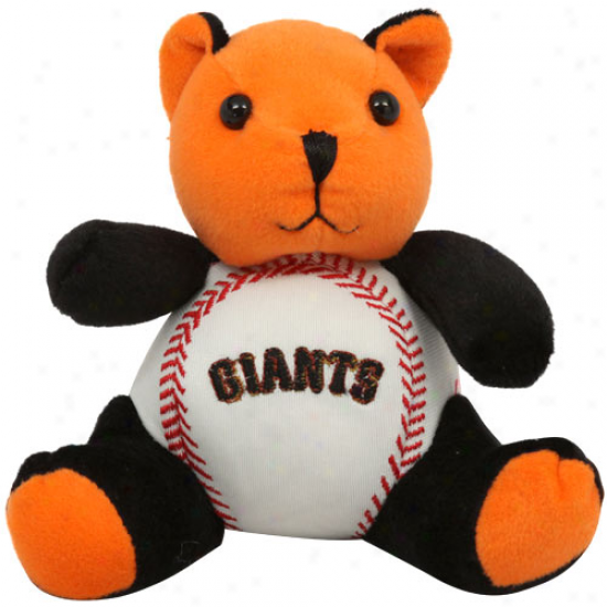 San Francisco Giants Plush Cheering Baseball Bear