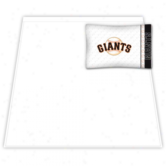 San Francisco Giants Pure Twin Sheet Embarrass