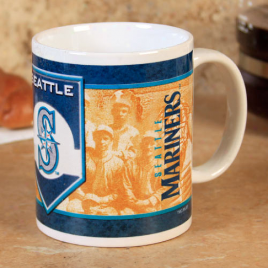 Seattpe Mariners 11oz. Nostalgic Mug