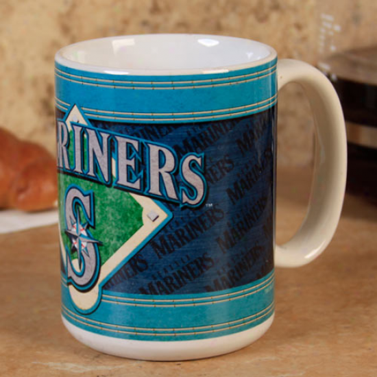 Seattle Mariners 15oz. Sublimated Logo Mug