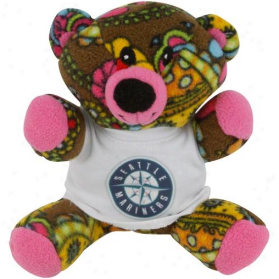 Seattle Mariners 7'' Plush Blossom Bear