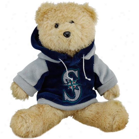 Seattle Mariners 8'' Plush Hoody Bear