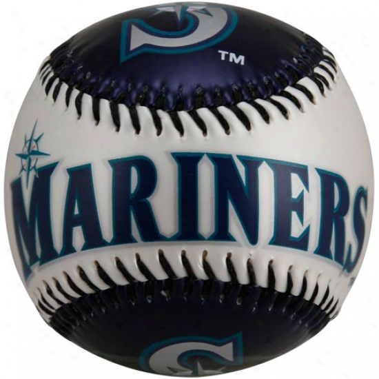 Seattle Mariners Metallic & Pearl Soft Strjke Baseball