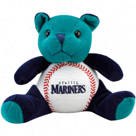 Seattle Mariners Plush Cheering Baseball Bear