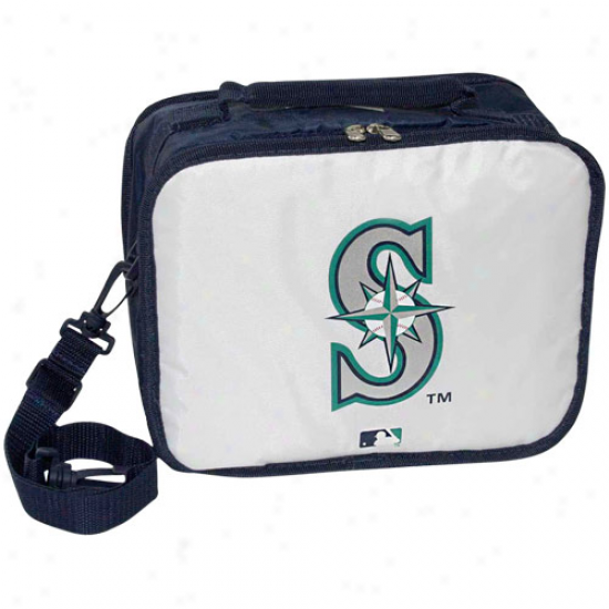 Seattle Mariners White Insulated Mlb Lunch Box