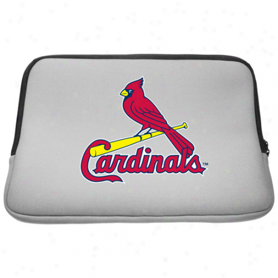 St. Louis Cardinals 15.5'' Gray Neoprene Laptop Sleeve