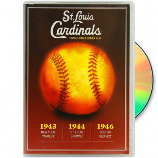 St. Louis Cardinals 1943, 1944 & 1946 Vintage World Series Films Dvd