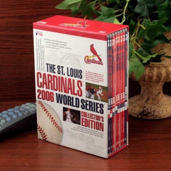 St. Louis Cardinals 2006 WorldS eries Collector's Edition 8-disc Dvd Set