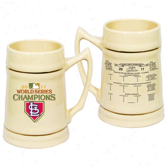 St. Louis Cardinals 2011 World Series Champions 24oz. Ceramic Stein