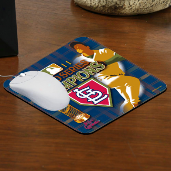 St. Louis Cardinals 2011 World Series Champions Sublimated Mouse Pad
