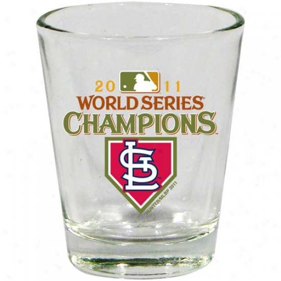 St. Louis Cardinals 2011 World Series Champions 2oz. Shot Glass