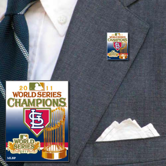 St. Louis Cardinals 2011 World Seeies Champions Pin