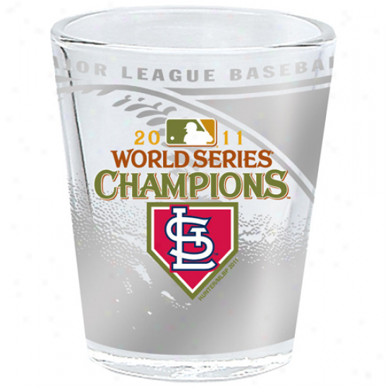 St. Louis Cardinals 2011 World Series Champions 2oz. Hi-def Shot Glass