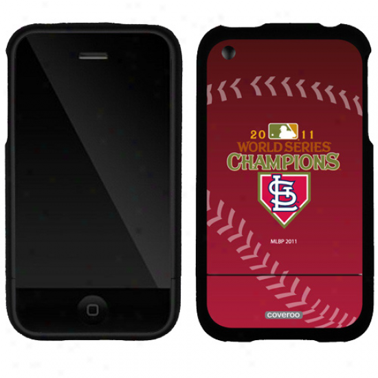 St. Louis Cardinals 2011 World Series Champions Red Iphone 3g/3gs Case