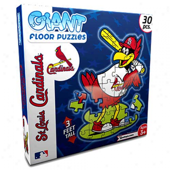 St. Louis Cardinals 30-piece 3' Giant Overthrow Puzzle