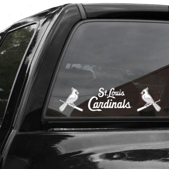 St. Louis Cardinals 4'' X 17'' Die-cut Decal Strip