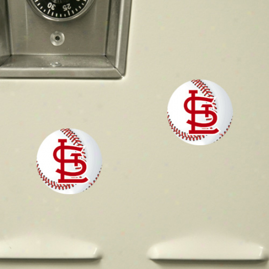 St. Louis Cardinals 6-pack Basebsll Magnet Sheet