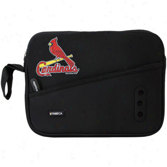 St. Louis Cardinals Black 10'' Netbook Breathe Sleeve