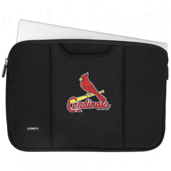 St. Louis Cardinals Black 13'' Notebook Breathe Sleeve