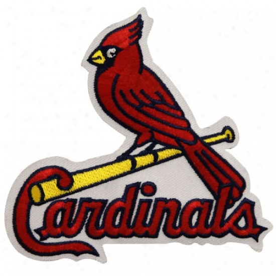 St Louis Cardinals Embroidered Team Logo Collectible Patch -