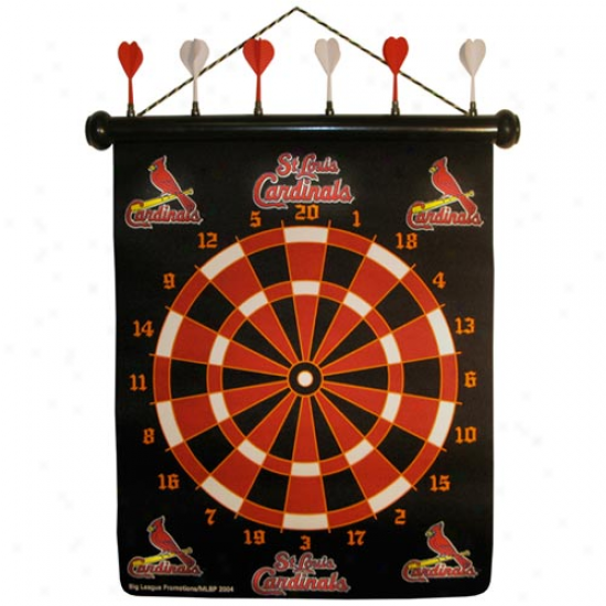 St. Louis Cardinals Magnetic Dart Board