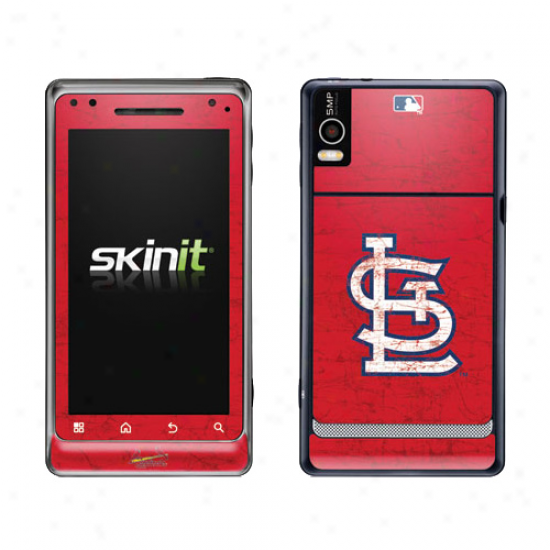 St. Louis Cardinals Red Droid 2 Distressed Skin