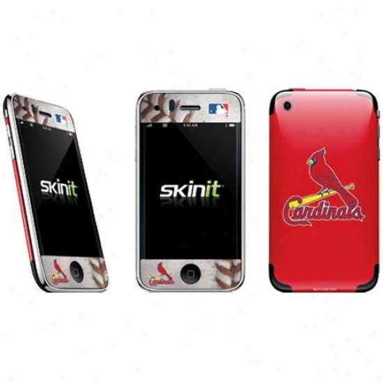 St. Louis Cardinals Red Iphone Skin Decal