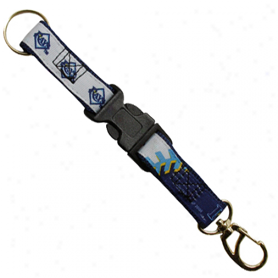 Tampa Bay Rays 2-piece Detachable Swivel Keychain