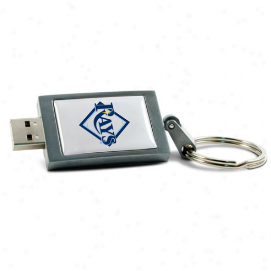 Tampa Bay Rays 4gb Usb Flash Drive Keychain