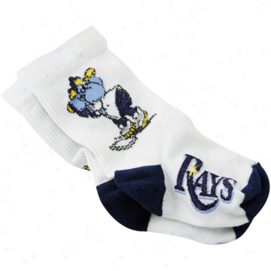 Tampa Bark Rays Infant Mascot Socks