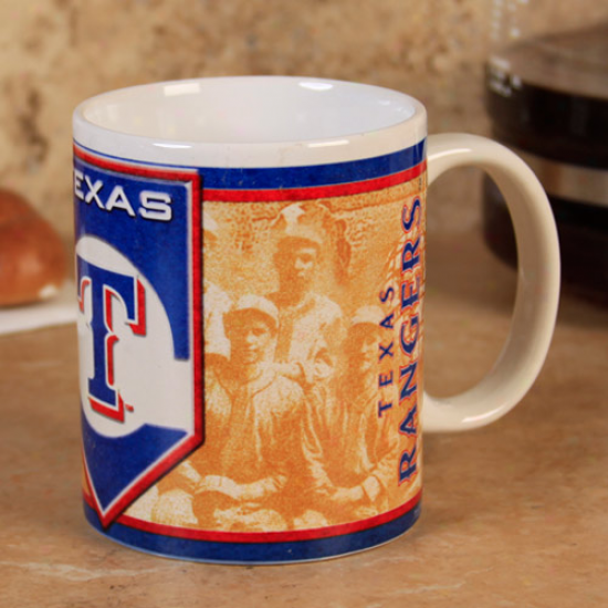 Texas Rangers 11oz. Nostalgic Mug