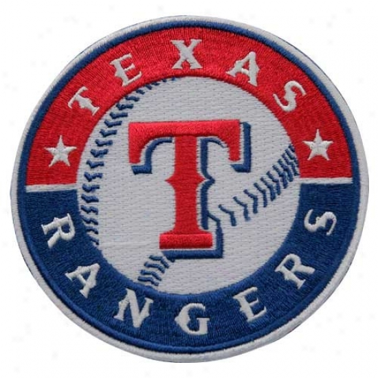 Texas Rangers Embroidered Team Logo Collectible Patch-