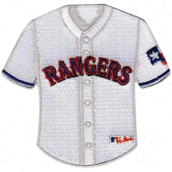 Texas Rangers Home Jersey Collectible Patch