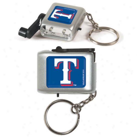 Texas Rangers Led Eco Light Keychain