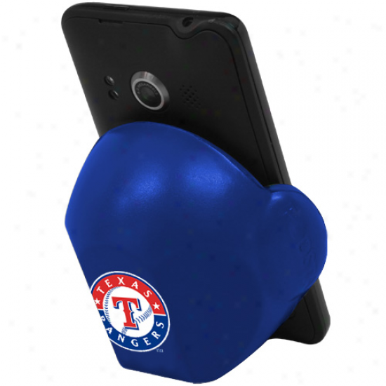 Texas Rangers Royal Blue Podsta Smartphoen Stand