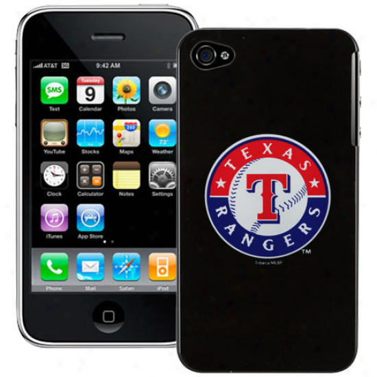 Texas Rangers Team Logo Iphone 4 Case