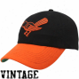 '47 Stigma Baltimore Orioles Black-orangee Cooperstown Brookssby Flex Fit Hat
