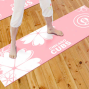 Chicago Cubs Pink Yoga Mat