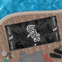 Chicago White Sox 30'' X 60'' Black Beach Towel