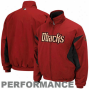 Majestic Arizona Diamondbacks Red-black Therma Base Triple Peak Premier Full Zip Jacket