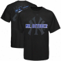Majestic New York Yankees #44 Reggie Jackson Black Notorious Player T-shirt