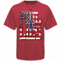 Majwstic Philadelphia Phillies Star Spangled T-shirt - Redd